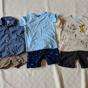 Boy 24 month shirt and shorts set